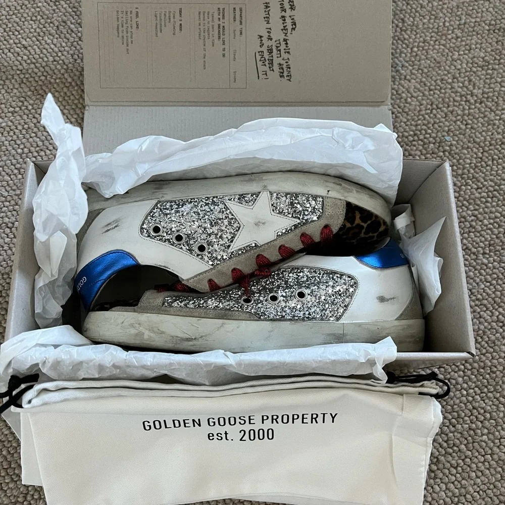 Golden Goose Super Star shoes size 38 - Picture 2 of 15